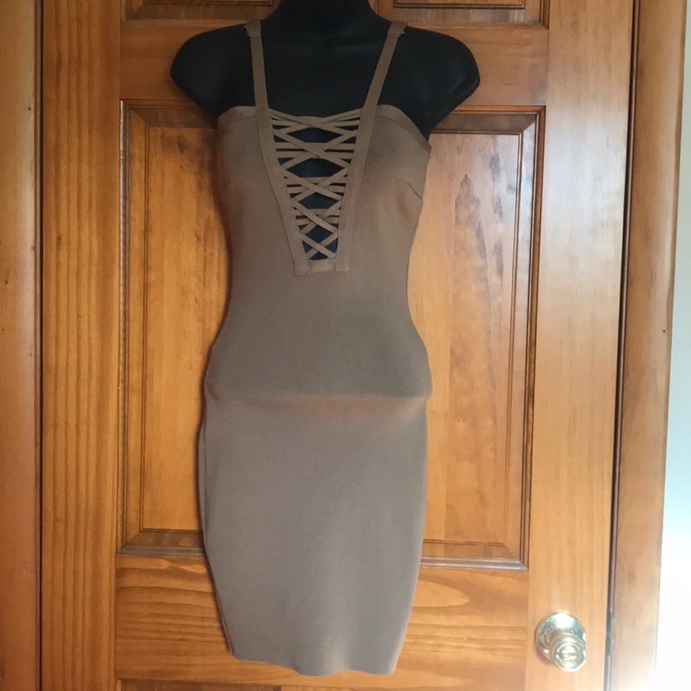 Windsor Taupe Dress